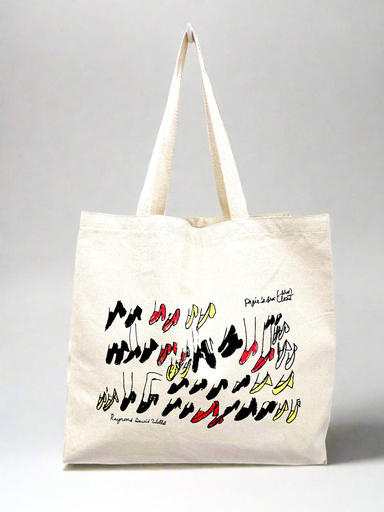 Paige's Shoe Closet Tote Bag, by Raymond Wells