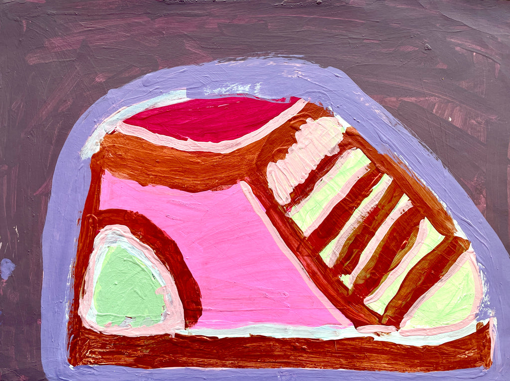 Strawberry Kiwi Cake, by Lesley Carlton