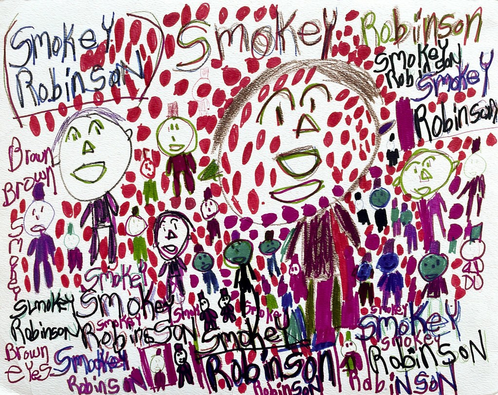 Smoky Robinson, by Angela Rhodes