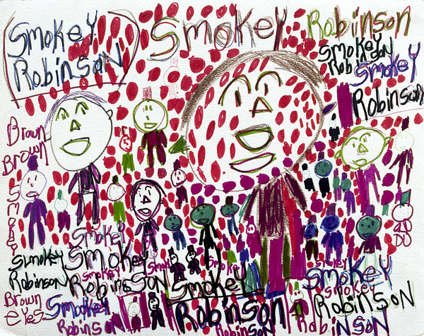 Smoky Robinson, by Angela Rhodes