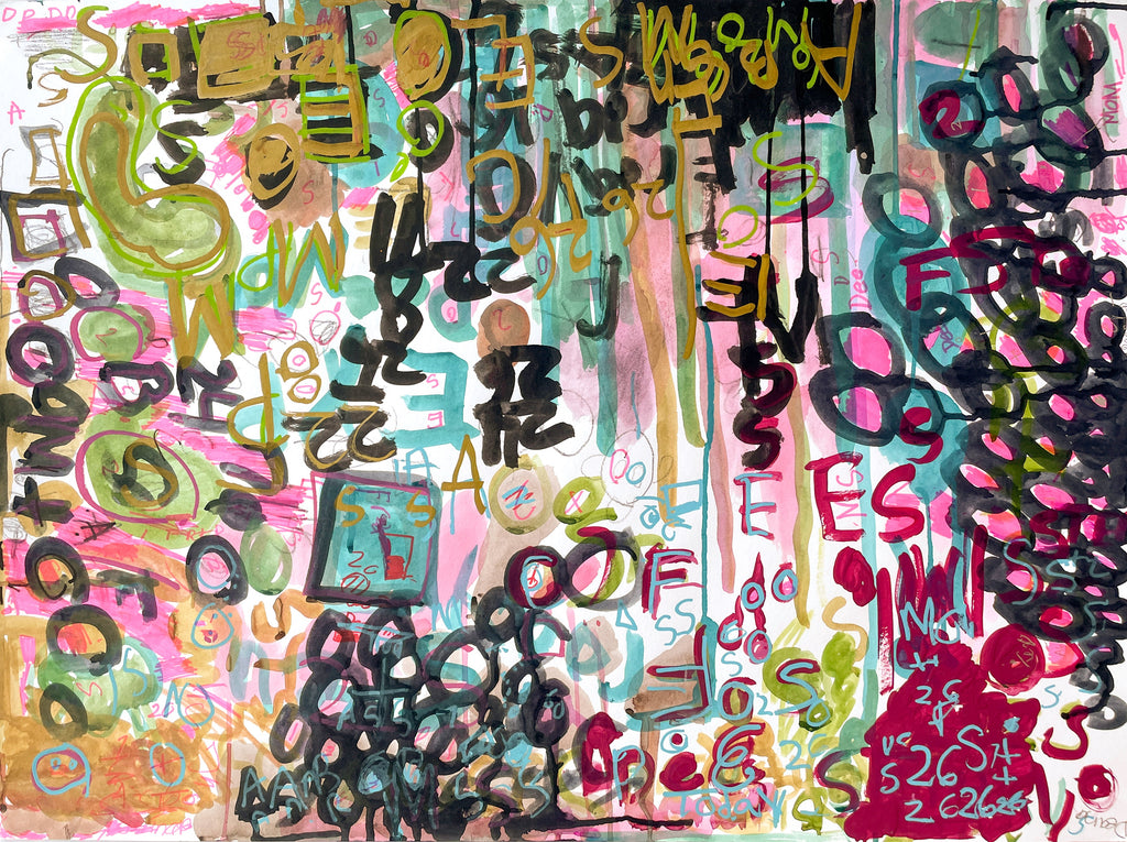 Graffiti Flowers, by Deanna Poppenger