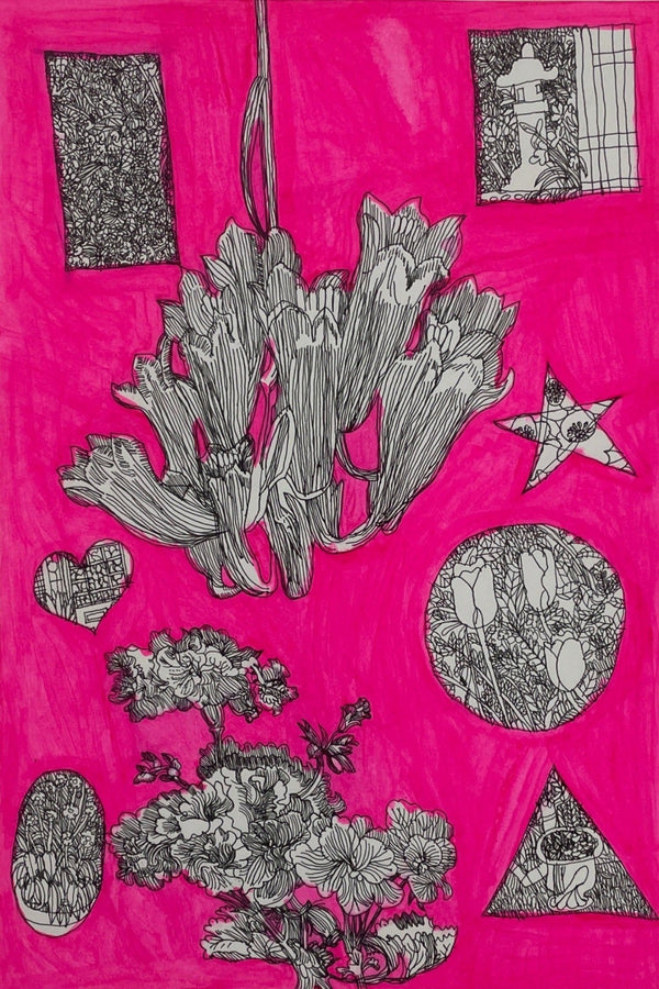 Pink Garden, by Chantell Donwell