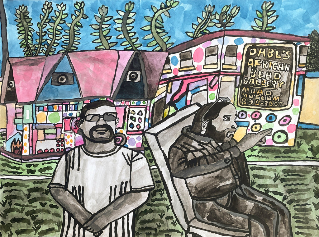 Tyree and Olayami Dabls, by John Peterson