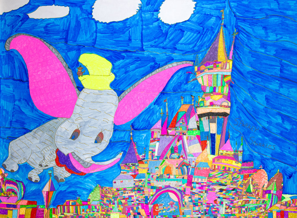 Disneyland Castle California, by Mandy Demorest