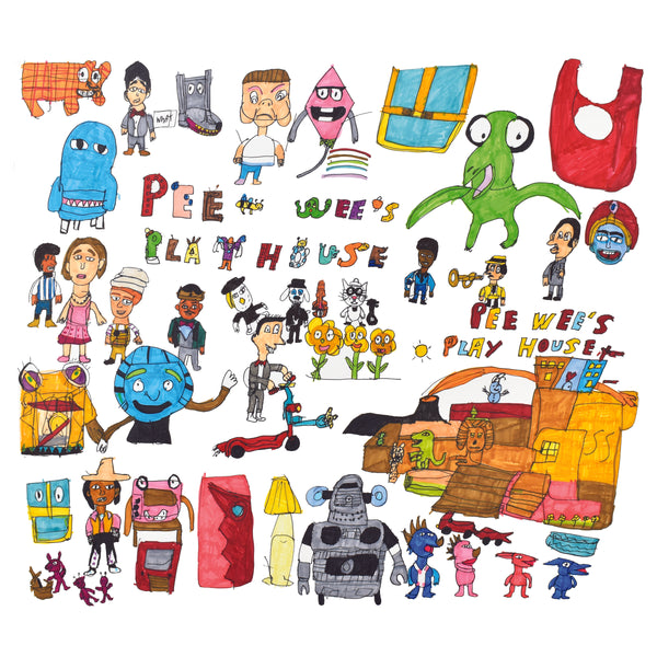 Digital Print, PeeWee, 12 in by Manual Bart