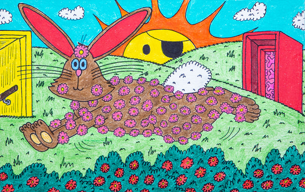 Flower Rabbit, by Nicholas Granch
