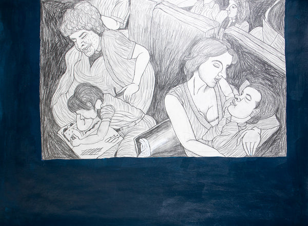 People on a Bus, by Ronald Griggs