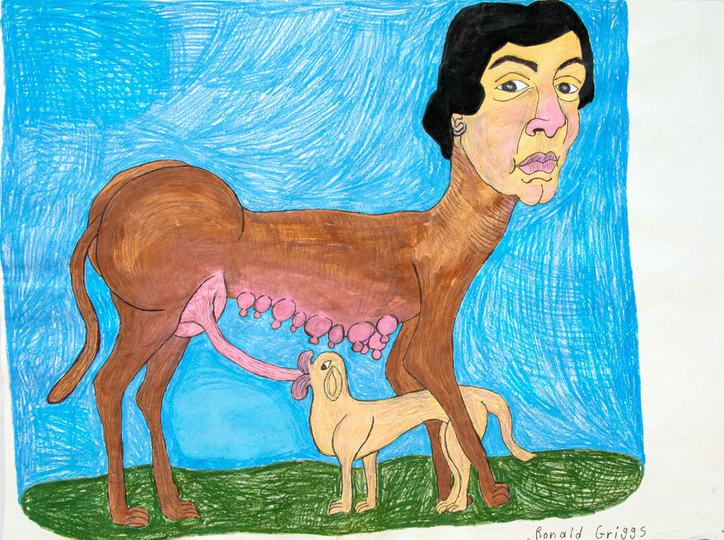 Big Person Dog and Little Dog, by Ronald Griggs