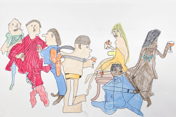 Dancing People, by Rubin Bates