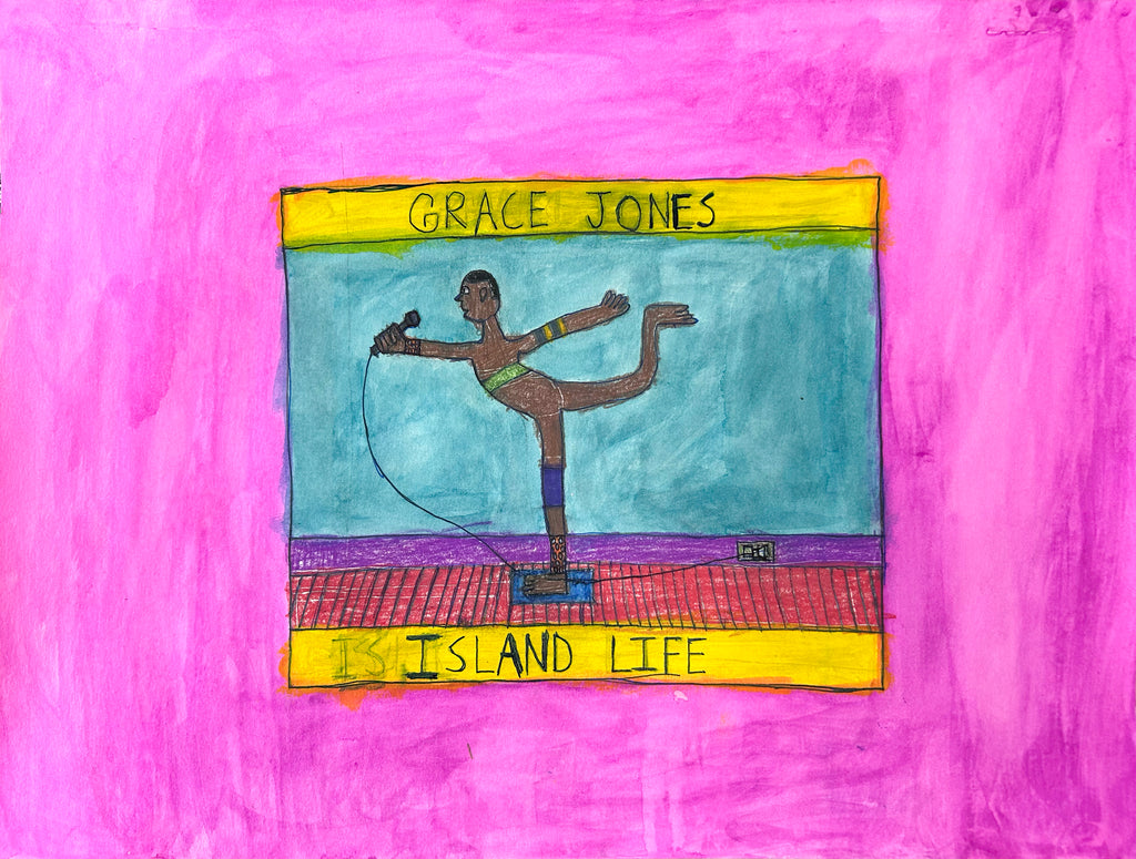 Grace Jones Island Life, by Khristopher Harris