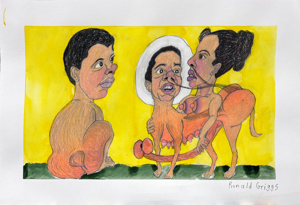 Michael, JJ and Thelma, by Ronald Griggs