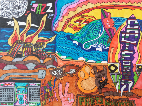 Moon Sun California, by Jeremy Taylor