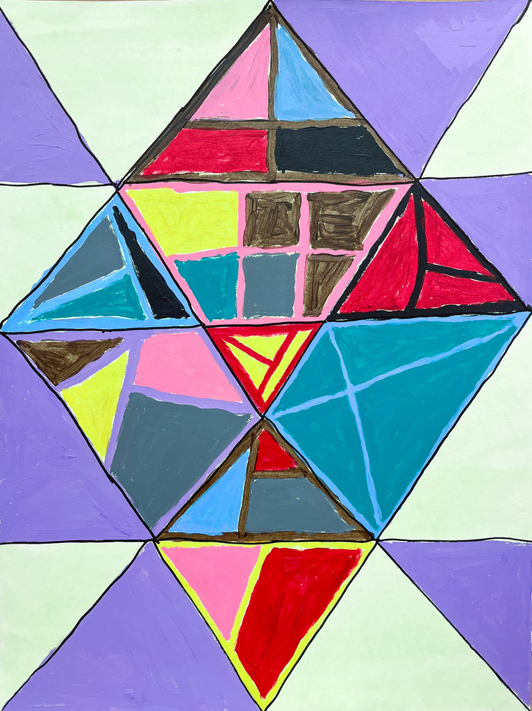 Untitled (Diamond Abstract), by Jerri Burks