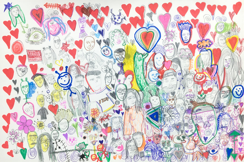 Red Face People, by Promise Vos