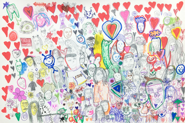 Red Face People, by Promise Vos