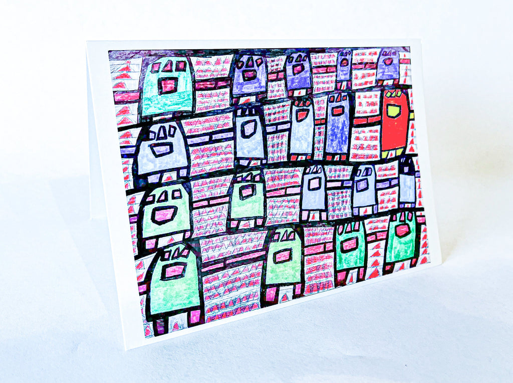 Greeting Cards Pack of 4, Landscape Orientation, Summer 2022