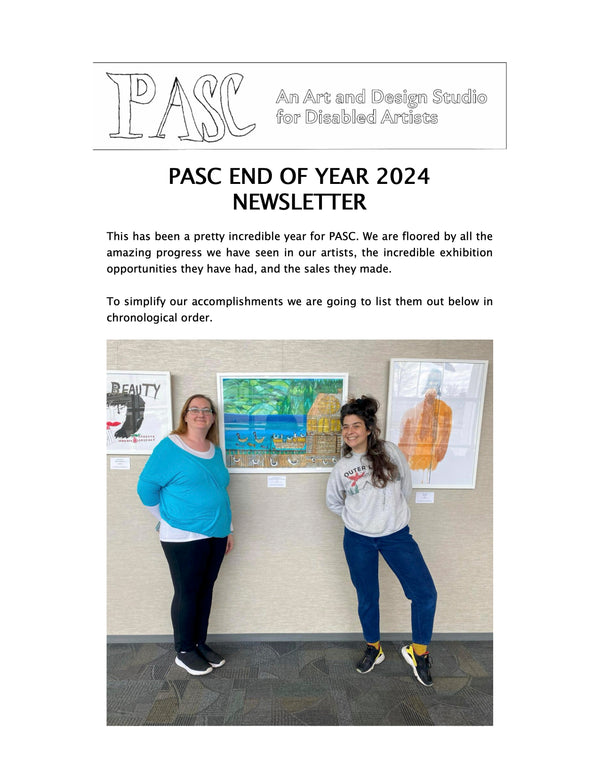 PASC's 2024 End of the Year Wrap Up Newsletter