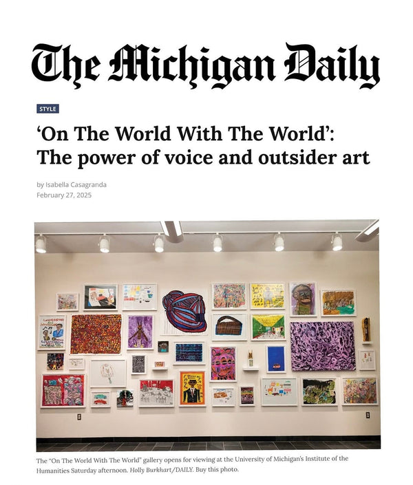 ‘On The World With The World’: The power of voice and outsider art