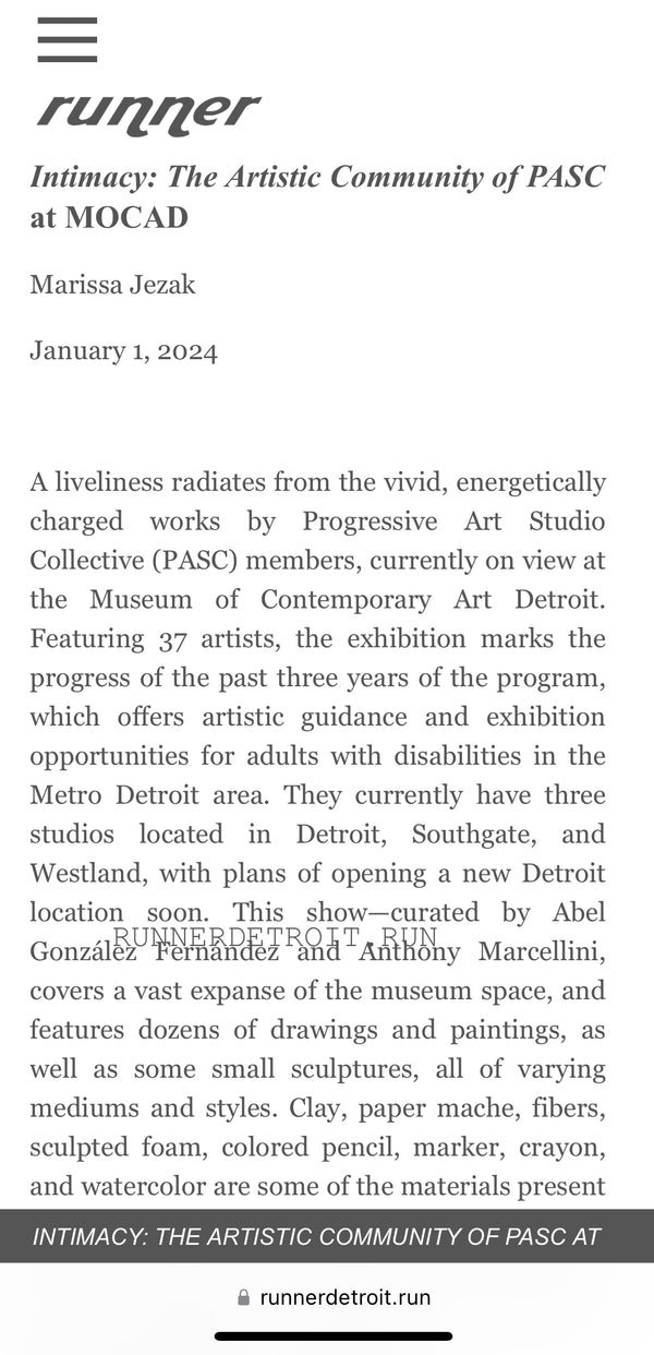 PASC in Runner Magazine