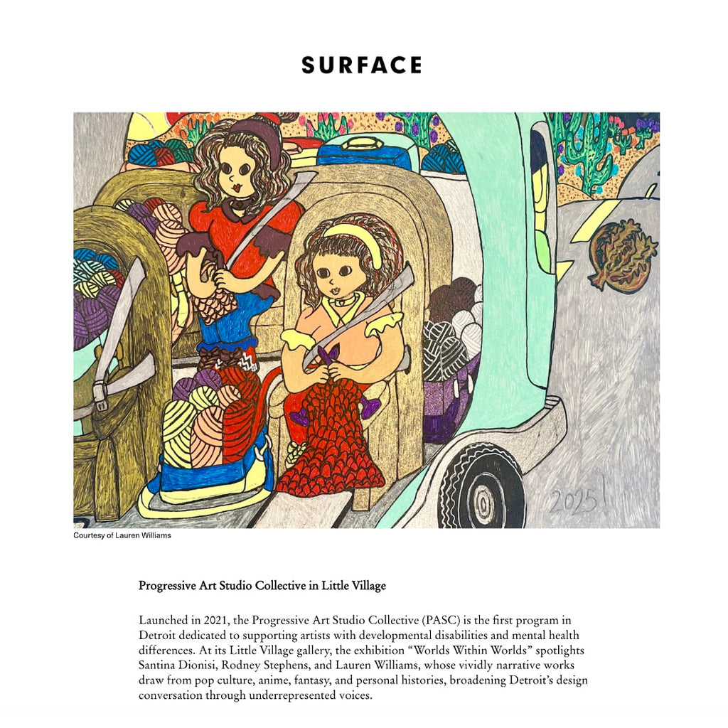 "Cultural Highlights from This Year’s Detroit Month of Design", Surface Mag 09/19/2025/