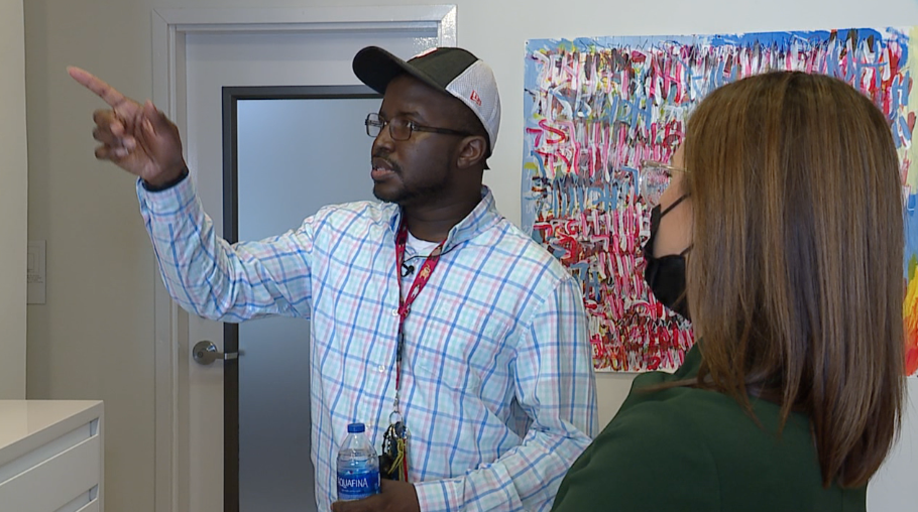 PASC on WXYZ-TV Channel 7, Pop-up exhibition near Eastern Market celebrates artists with disabilities, By Jenn Schanz