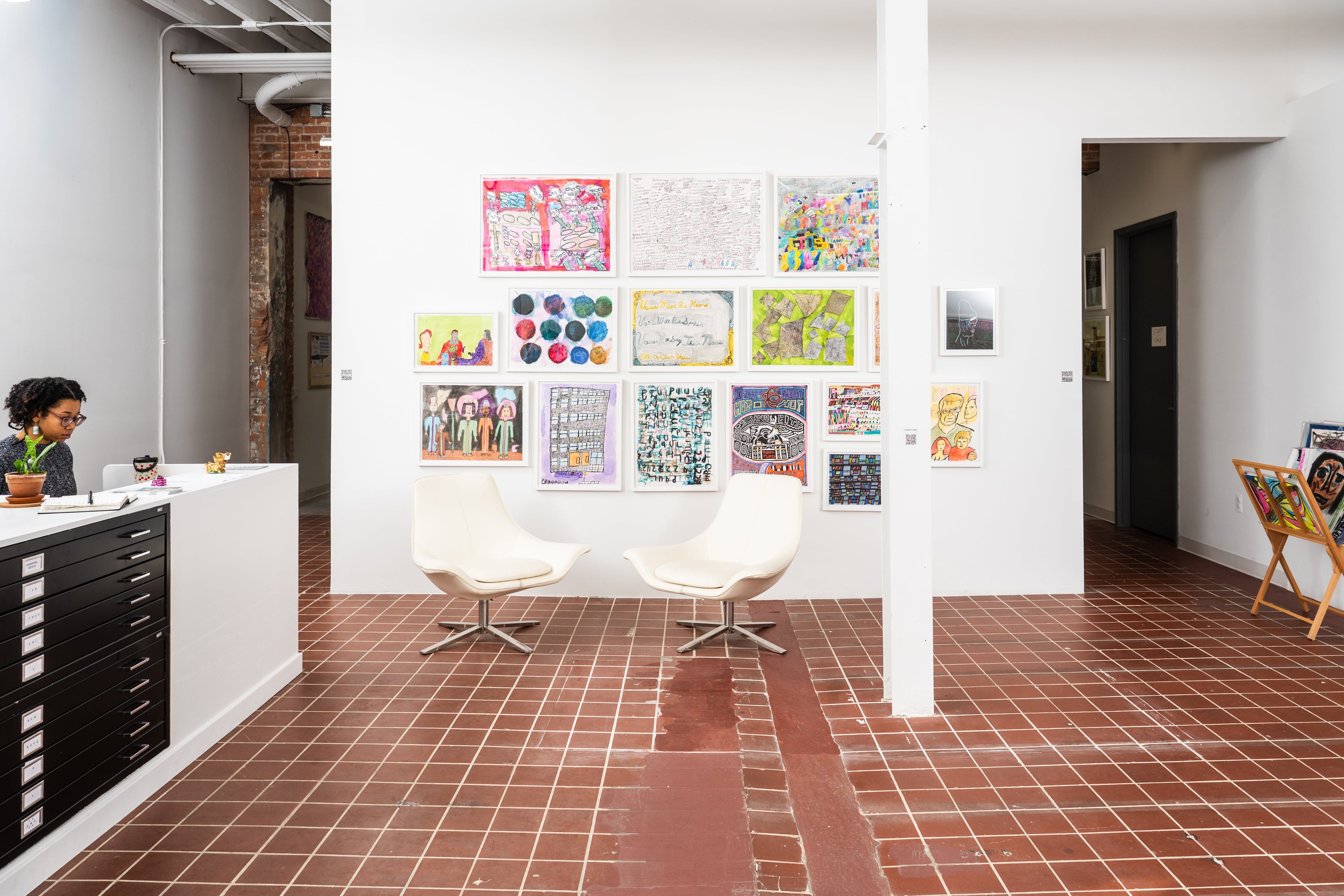 Emerging Artist Wall