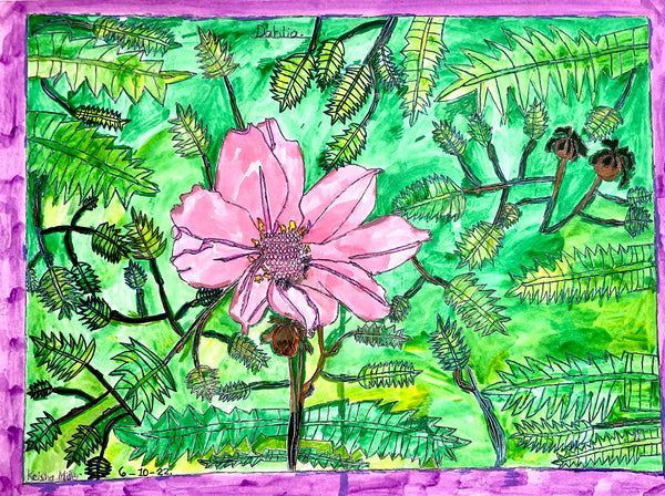 Dahlia, by Keisha Miller