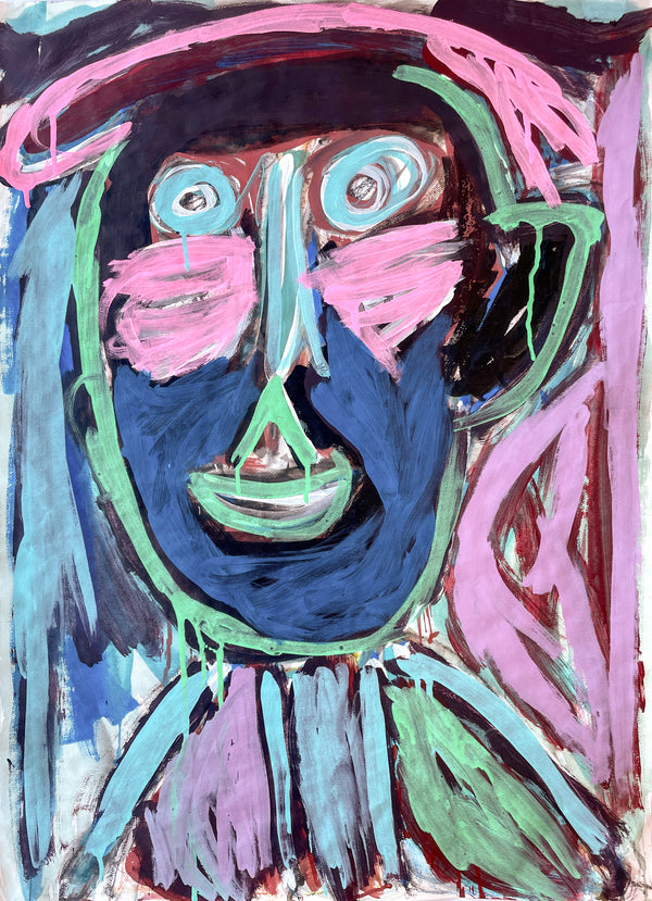 Brown Face Man, by Alsendoe Owens