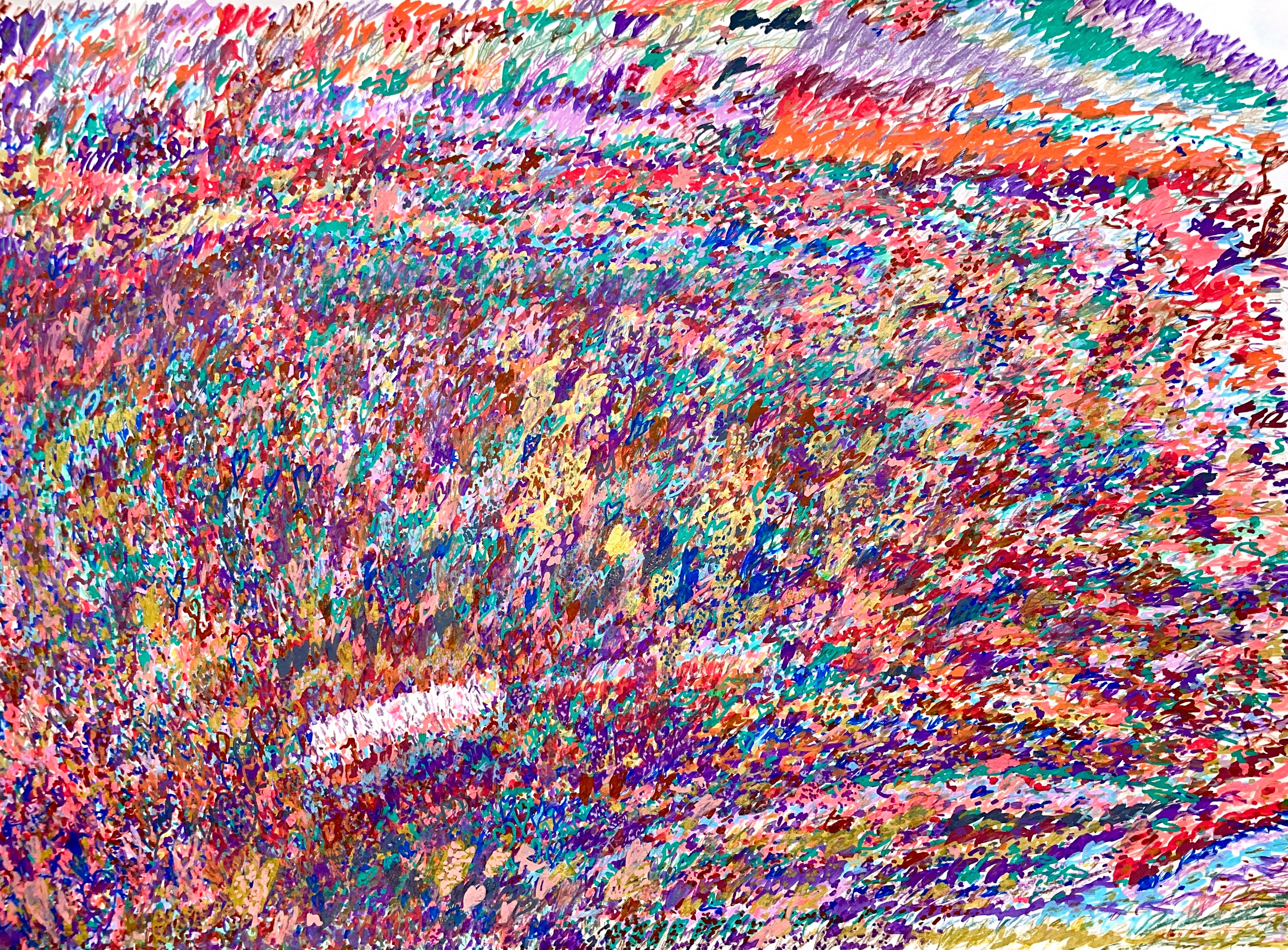 A Wall of Hearts, by Amanda Ross-Ferree - pasc-gallery