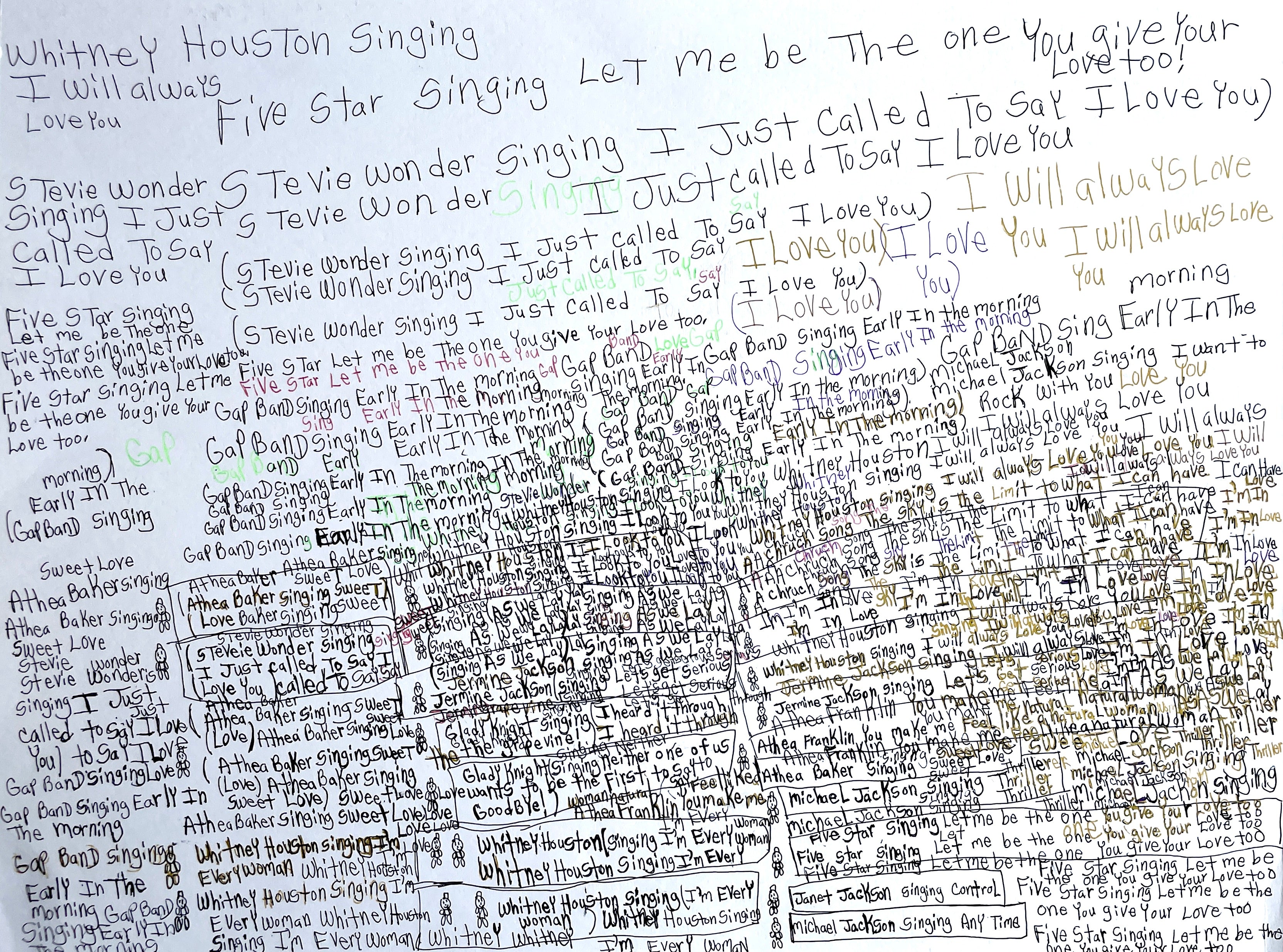 Five Star Singing, by Angela Rhodes - pasc-gallery