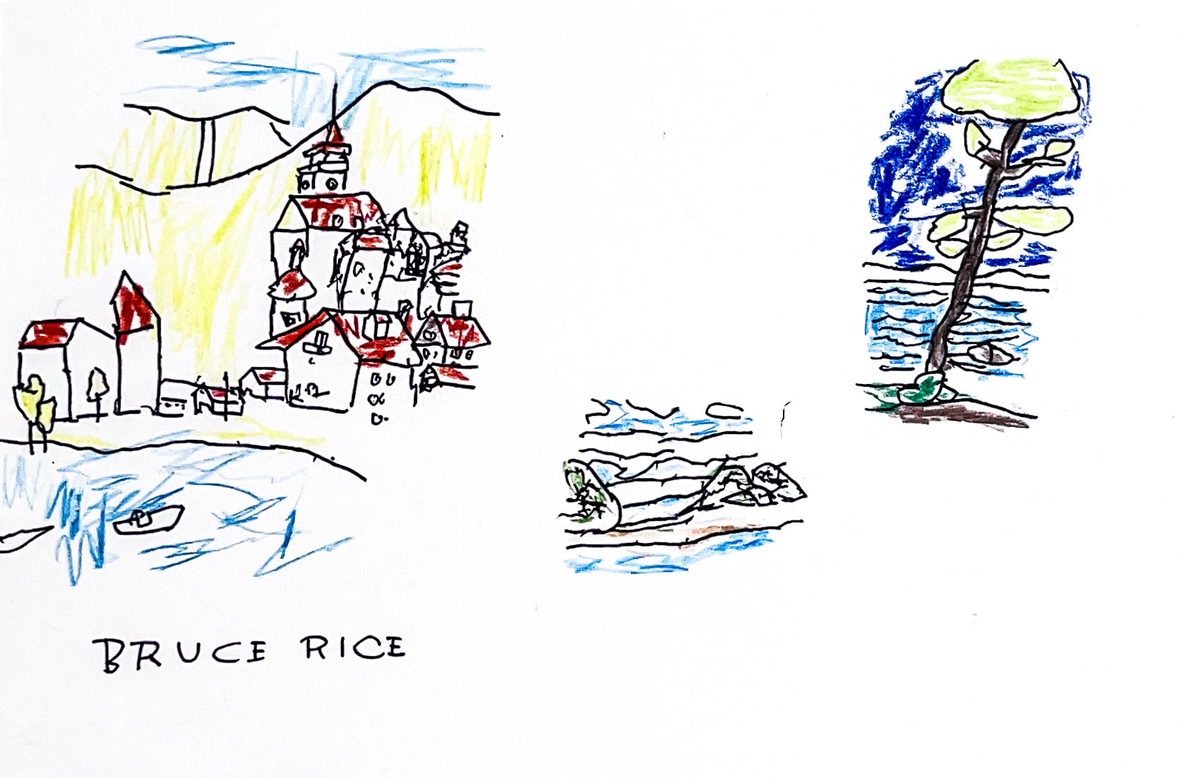 Seaside Town, by Bruce Rice