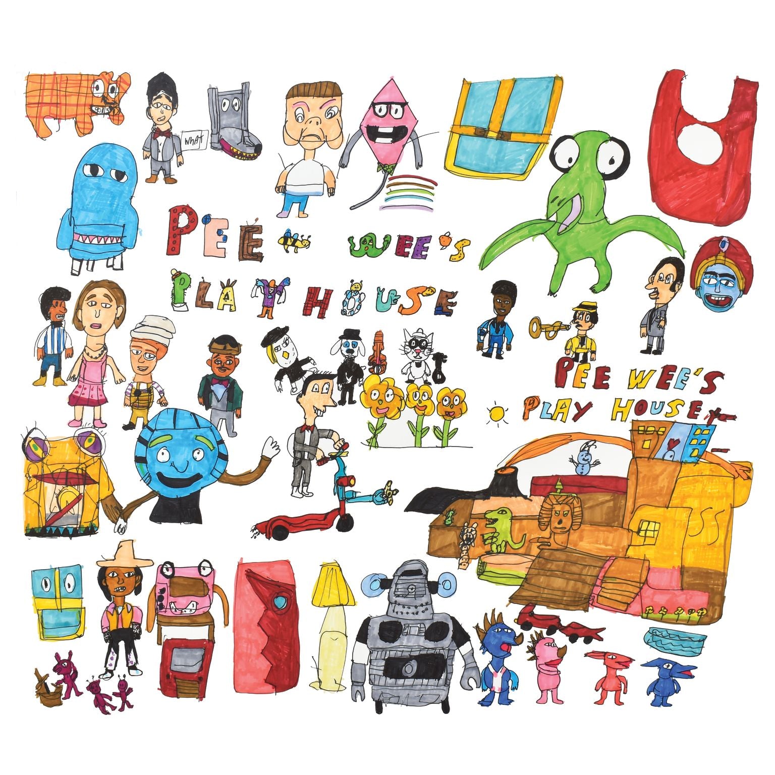 Pee-Wee's Playhouse, by Manual Bart - pasc-gallery