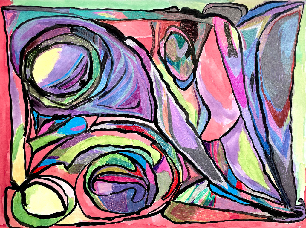 Untitled (Swirls), by Cedrina Jones