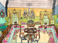 First Lady Nancy Reagan Interior, by Chantell Donwell - pasc-gallery