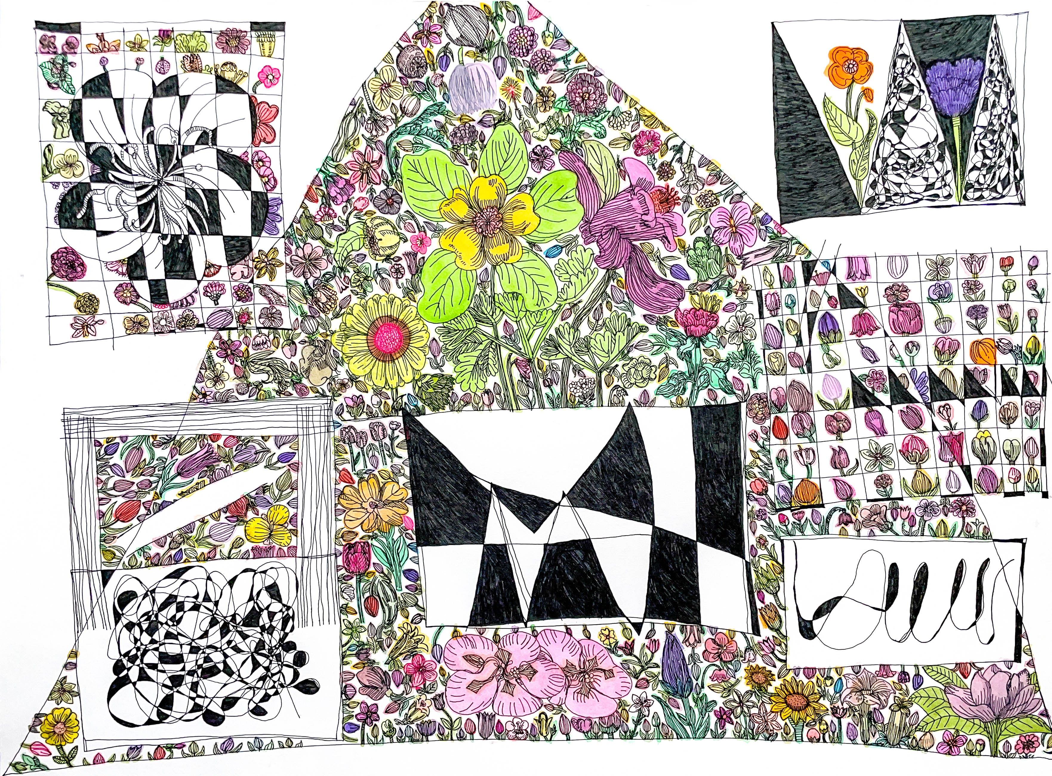 Structural Garden, by Chantell Donwell