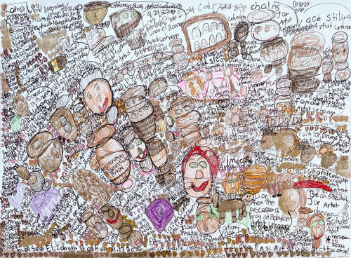 Artist Codes, by Chelsee Bosker - pasc-gallery
