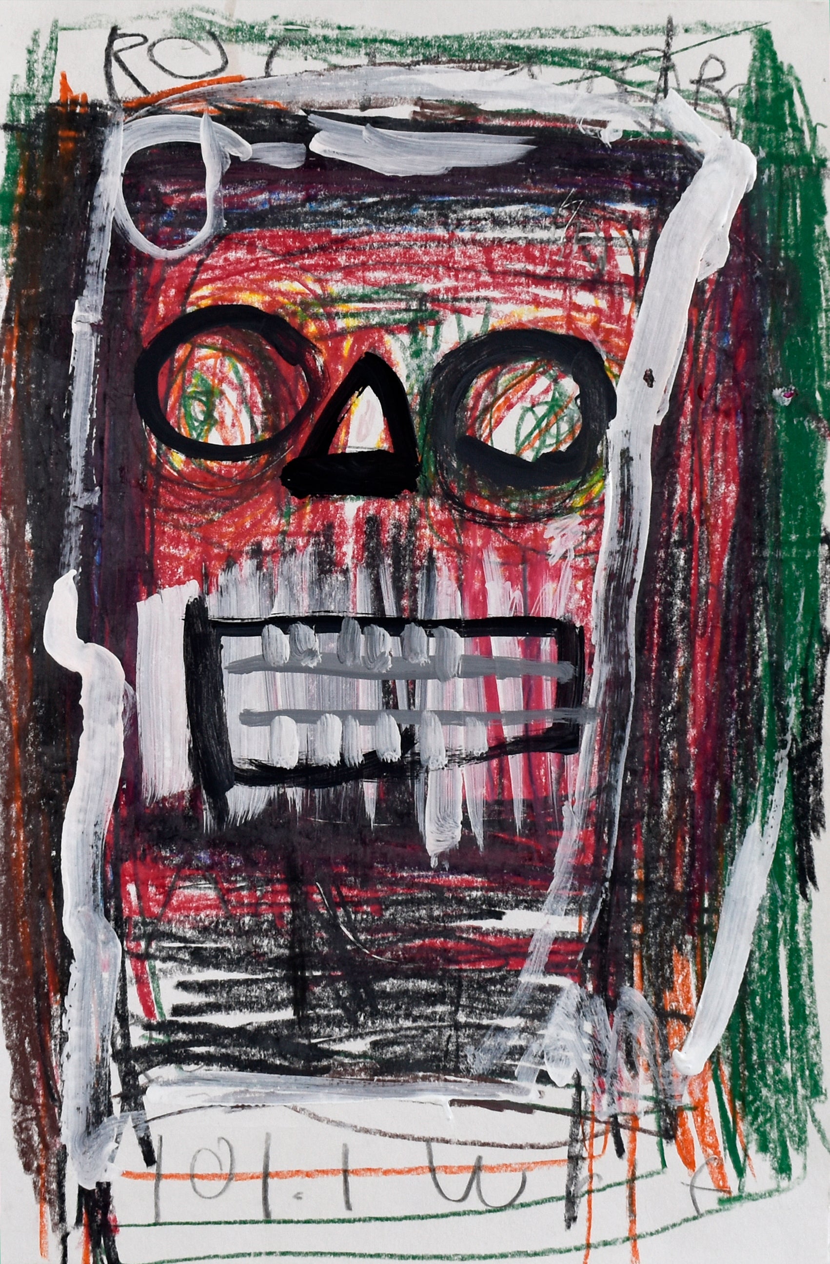 Mixed Skull Art, by Chris Wansac - pasc-gallery