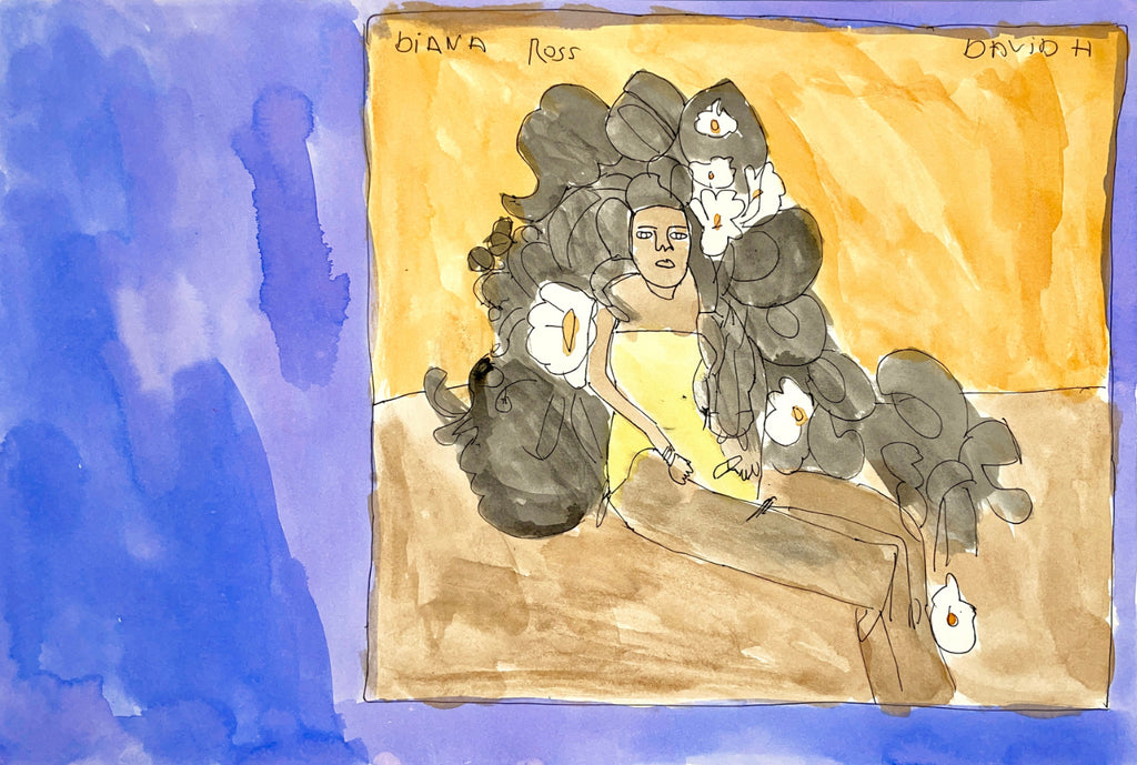 Diana Ross, by David Harris