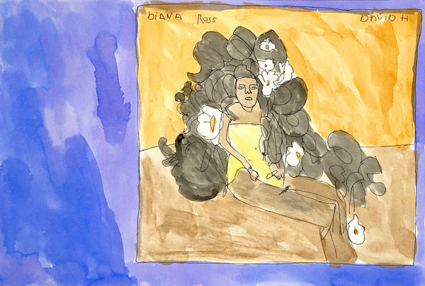 Diana Ross, by David Harris