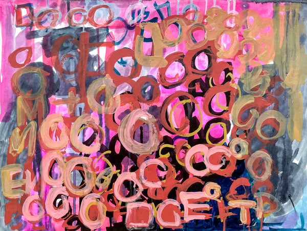 Untitled (Colored Circles), by Deanna Poppenger