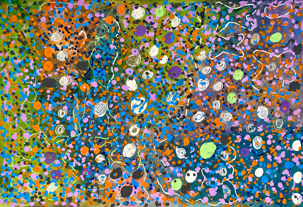 Untitled (Dots & Shapes), by Desirai Chapman