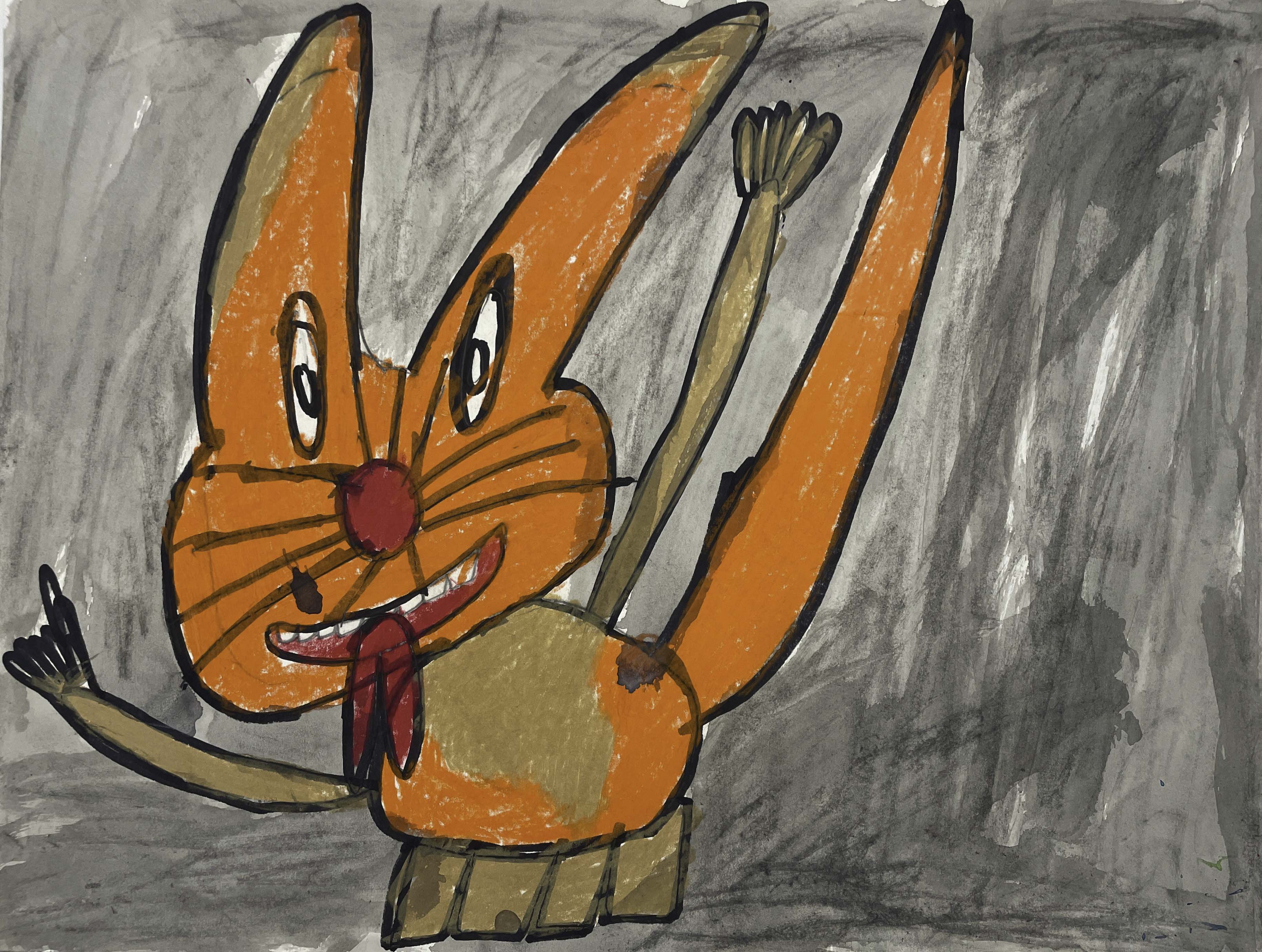 The Giant Orange and Brown Cat of the Show, by Eric Green - pasc-gallery