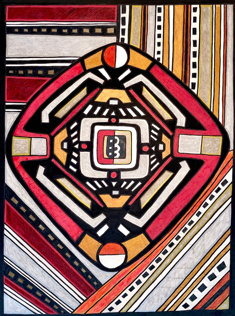 Untitled (Tribal Mechanics), by Erin Toliver - pasc-gallery