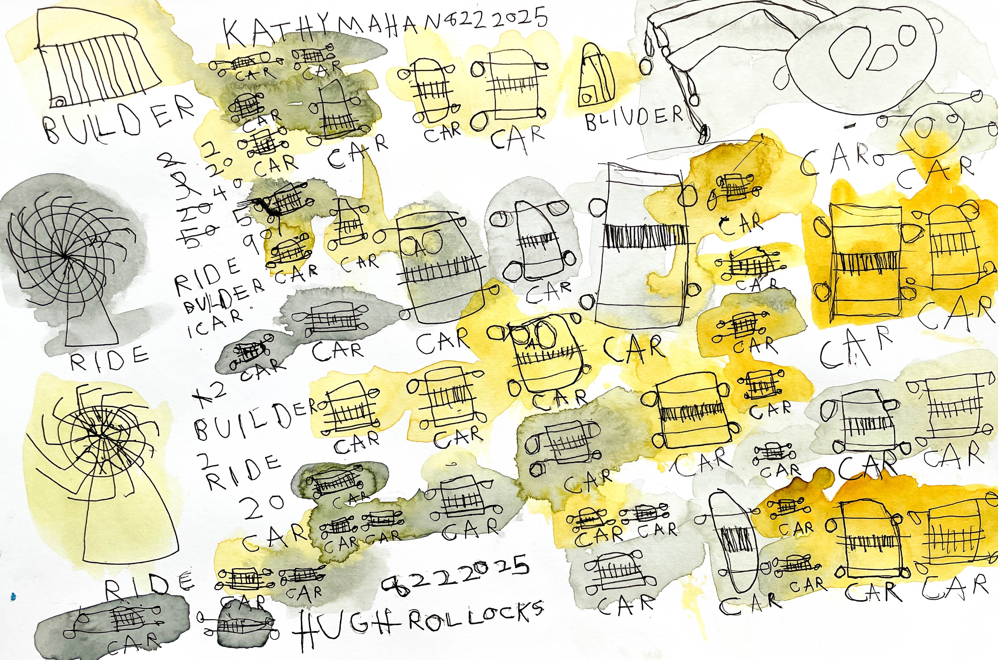Builder Cars, by Hugh Rollocks