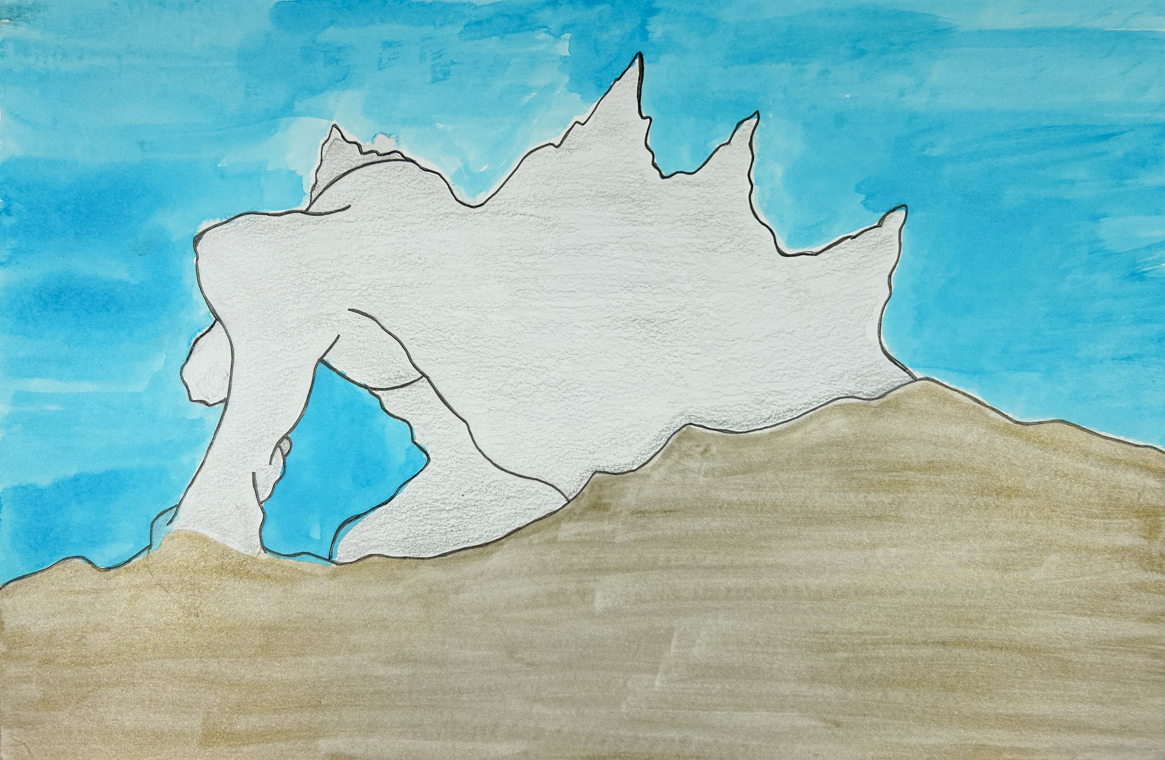 Godzilla, by Sereal Crawford - pasc-gallery