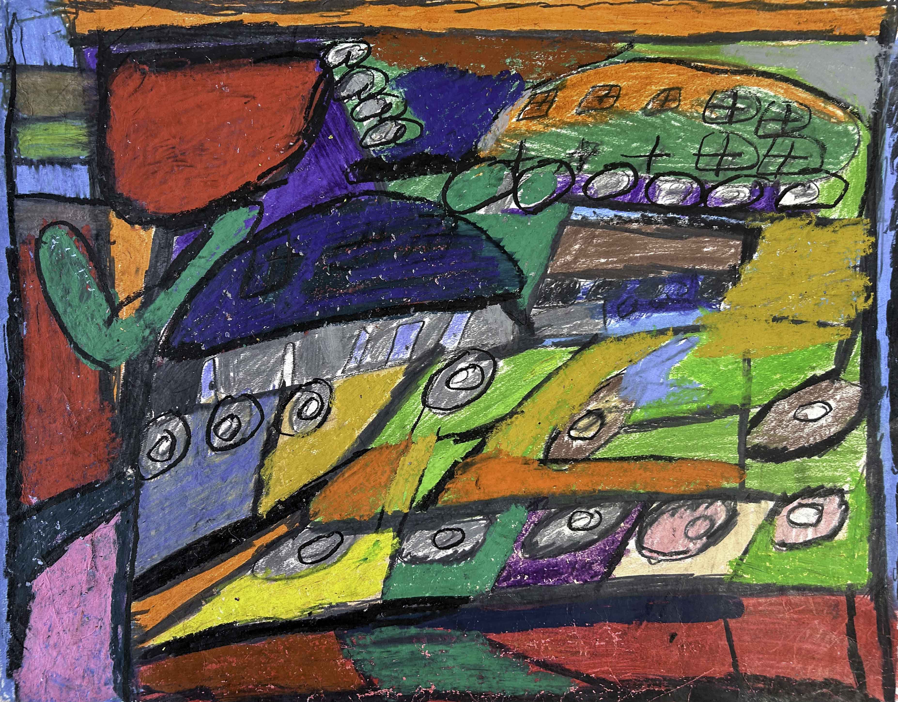 Truck Yards Show Down Case, by Eric Green - pasc-gallery