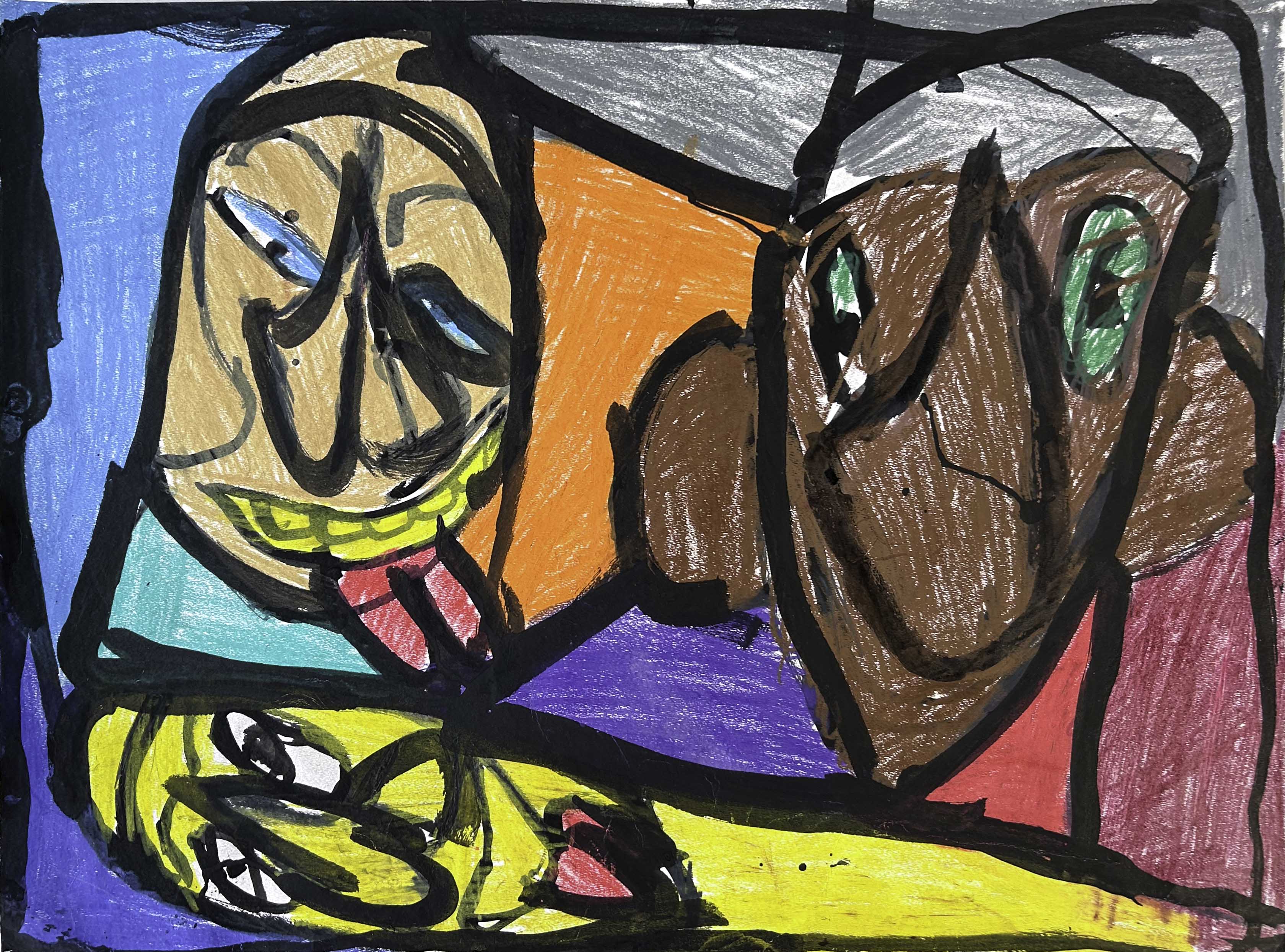 All Funny Faces of the Peoples, by Eric Green - pasc-gallery