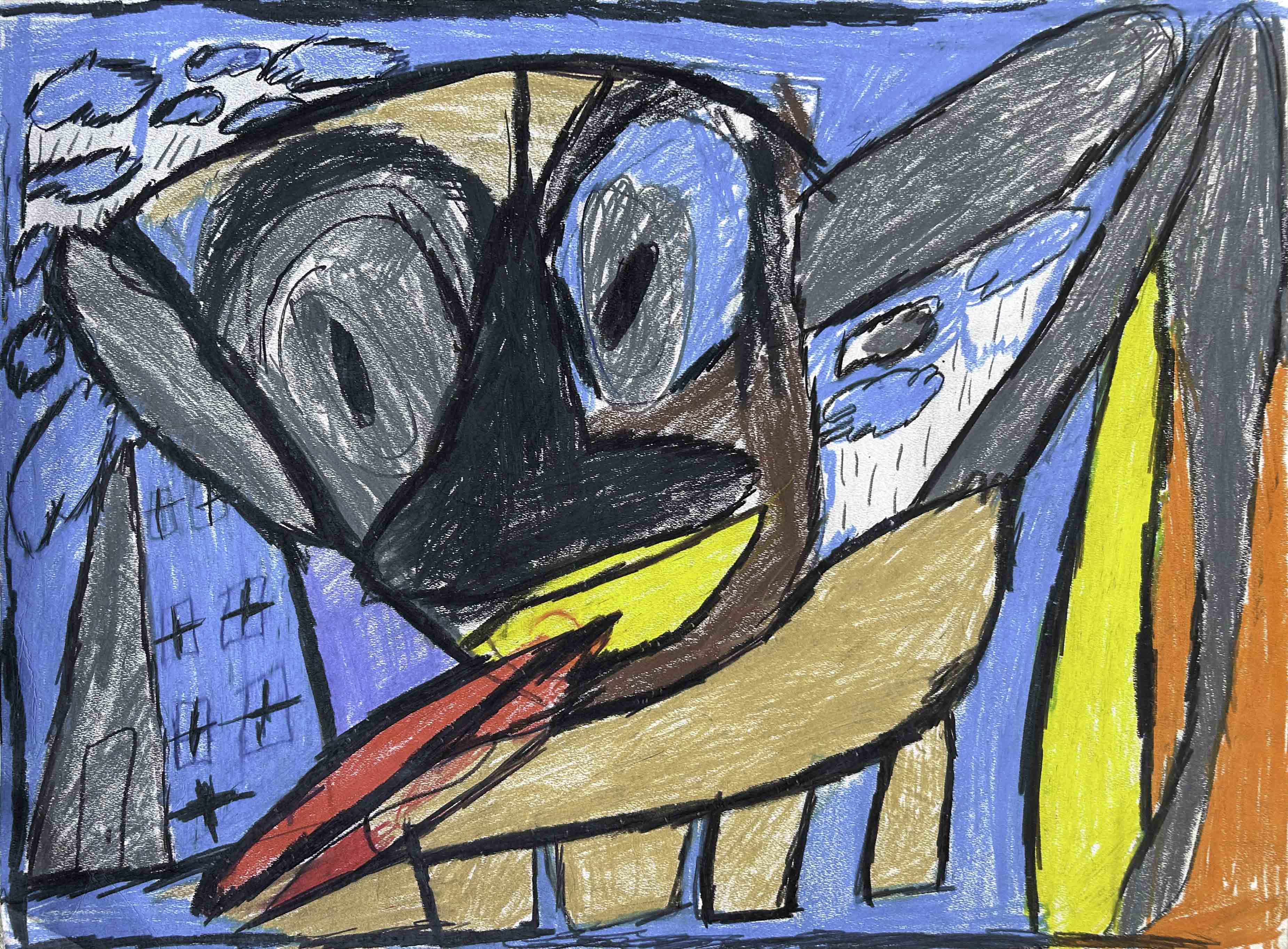 The Dog House and Clouds and Rain Drops, by Eric Green - pasc-gallery