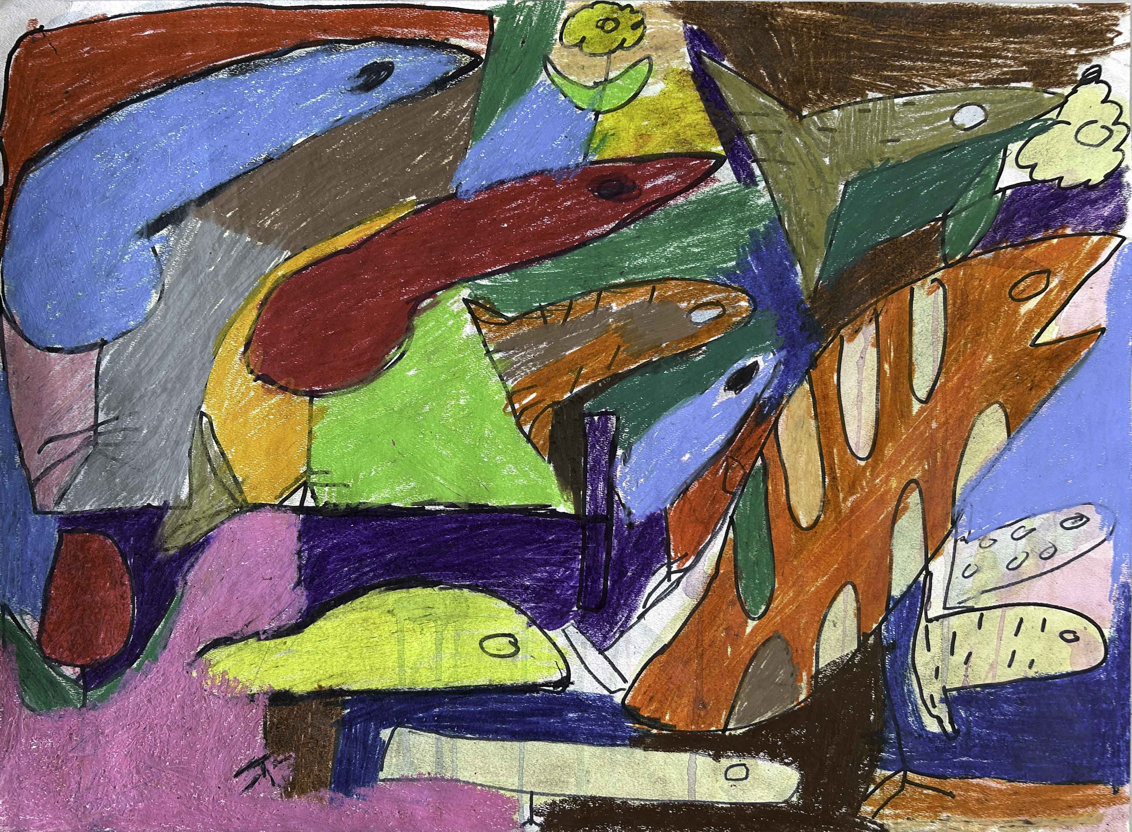 All Day Living Colorful Arts Pictures of the History, by Eric Green - pasc-gallery