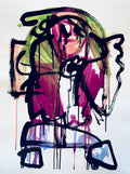 Untitled (Figure with Pink), by James Tichler - pasc-gallery